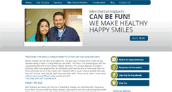 Desktop Screenshot of joshbrowerdentist.com